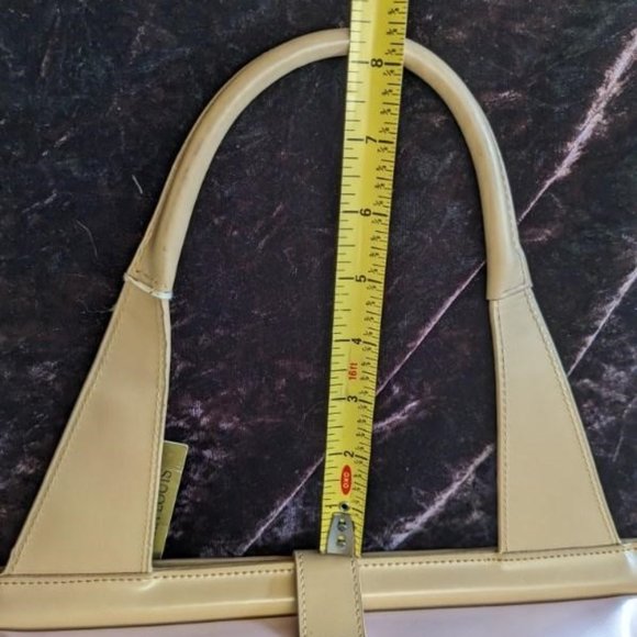 Lustrous Pink Flora Louis Patent Leather Handbag, Italy 2008, original tag - Picture 5 of 16